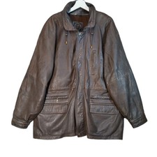 Vintage leather jacket dark