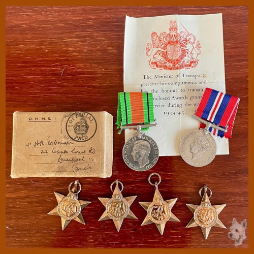 Ww2 merchant navy - a, robinson