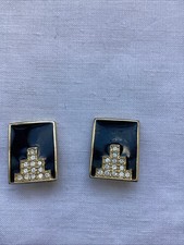 Vintage Rhinestone Gold Tone