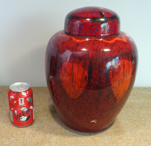 Poole pottery ginger jar - poole,