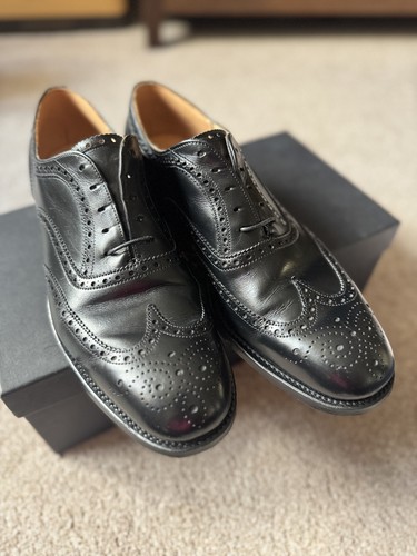 Cheaney arthur iii black calf - black,