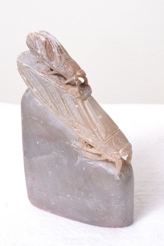 Vintage asian carved soapstone - asian,