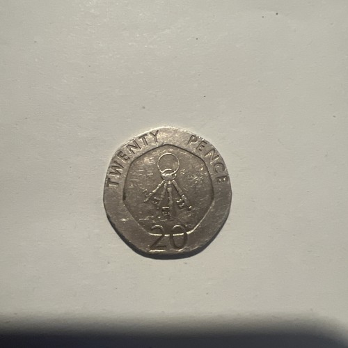 Rare 20p coin - , keys
