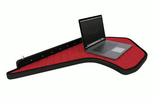Red leather central - red,