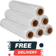 STRONG CLEAR PALLET STRETCH-SHRINK WRAP CAST PARCEL PACKING CLING FILM 400mm