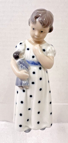Royal copenhagen girl with - royal,