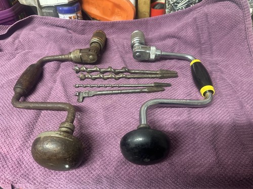 Hand brace drill - brace,