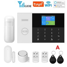 Security-Protection TUYA Smart Home Alarm System 2G 433MHz WiFi GSM Wireless Hou