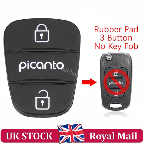 Button key fob - key, pad