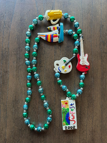 Vtg mardi gras beads - vtg,