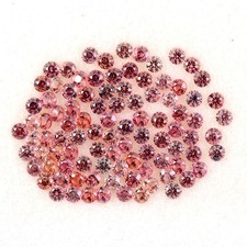 Round Diamond Cut Natural