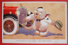 Old G E STUDDY Motoring Comic
