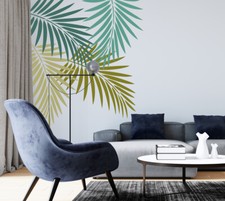 Large Leaf Wall Stencil, Palm