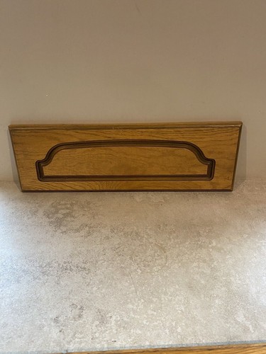 Solid oak kitchen drawer front - oak,
