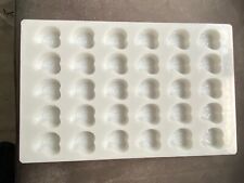 Professional Chocolate Mould that makes a chocolate in the shape of a mint leaf.