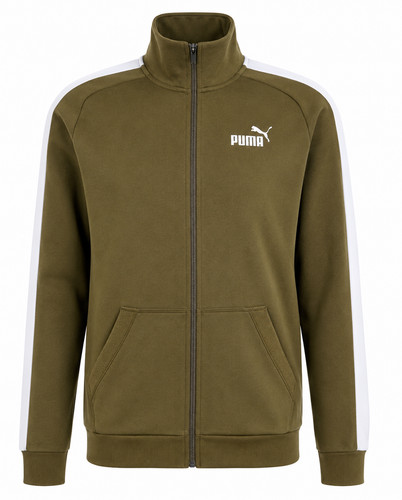 Puma mens olive green - mens, white