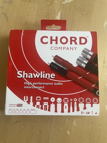 Chord shawline rca - rca, 1m