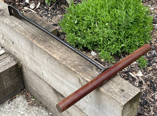 Vintage large man tree saw - man,