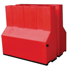 Red Pre-Fill Floodstop Barrier