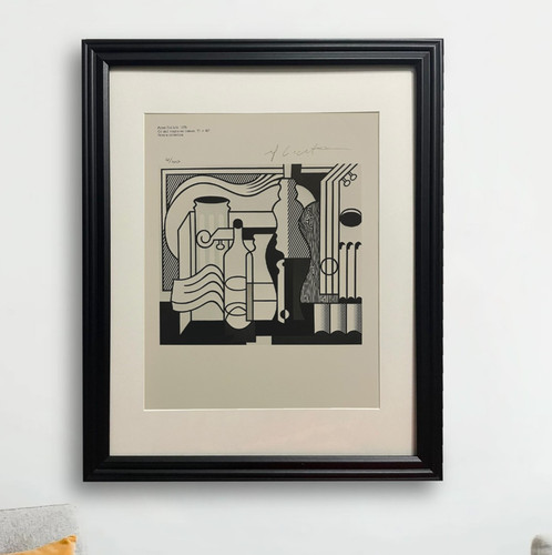 Roy lichtenstein hand signed - roy,