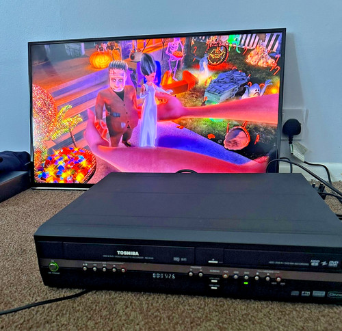 Toshiba xv45 combi vhs dvd - vhs,