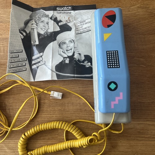 Vintage swatch twin phone - vintage,