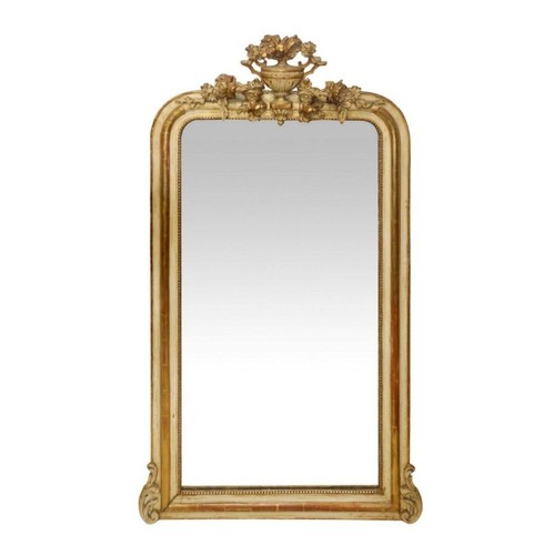 Antique french mirror - mirror, 19th