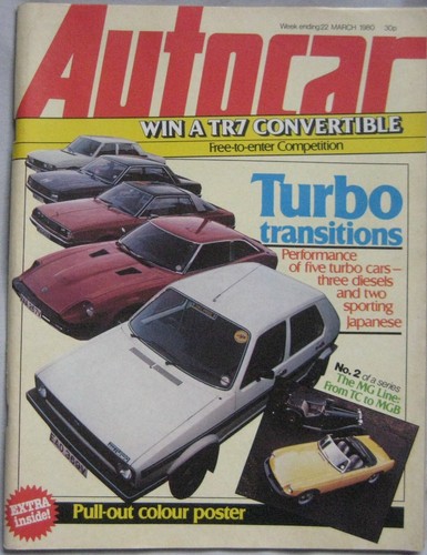 Autocar 1980 featuring - 22/3/1980,