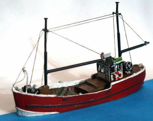 Wooden fishing trawler - wooden, 64