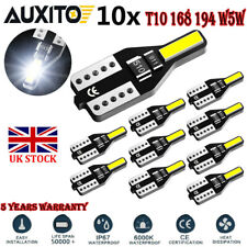 10x AUXITO 501 T10 W5W LED Car Side Light Bulb CANBUS Error Free Xenon HID White