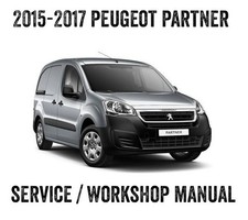 2015-2017 Peugeot Partner