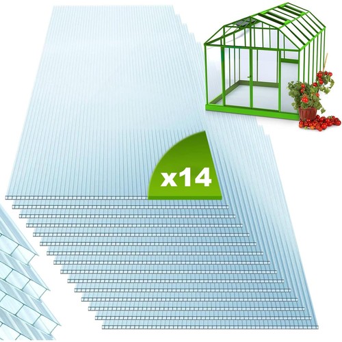 Clear polycarbonate roofing - 14,