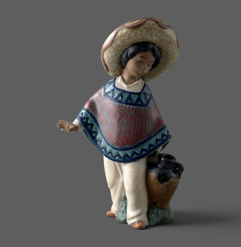 Lladro pedro with - "pedro, boy