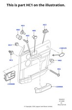 Land Rover Genuine Clip Fits