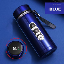 Stainless Steel Thermos Flask 1Ltr w/ LED Temp Display | Vacuum Insulated