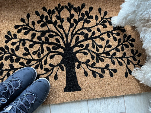 Tree life coir door mat - coir, 76