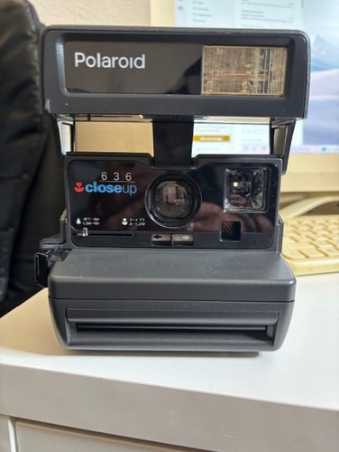 Retro polaroid 636 close - close, up