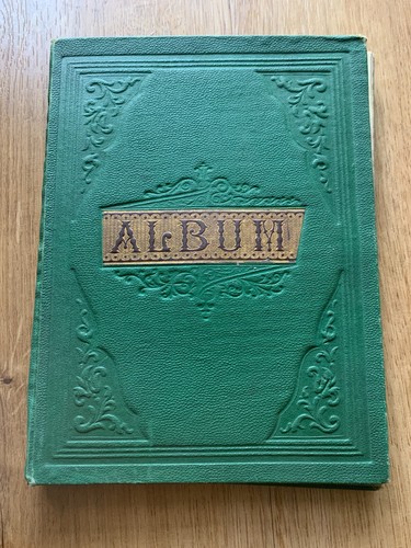 Victorian album scraps - album, card