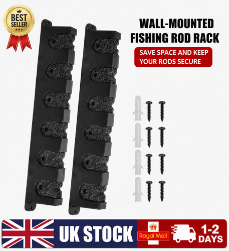 Fishing rod rack stand - stand, storage