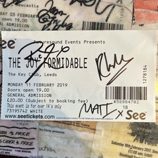 THE JOY FORMIDABLE - SIGNED