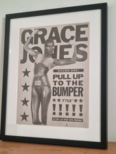 GRACE JONES Original framed