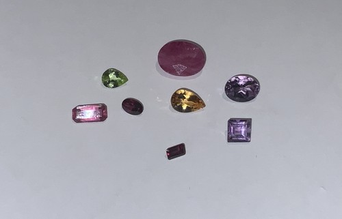 Assorted gemstones ruby - gemstones,