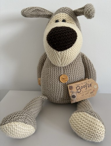Boofle knitted plush - plush, dog