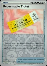 Redeemable Ticket 156/159