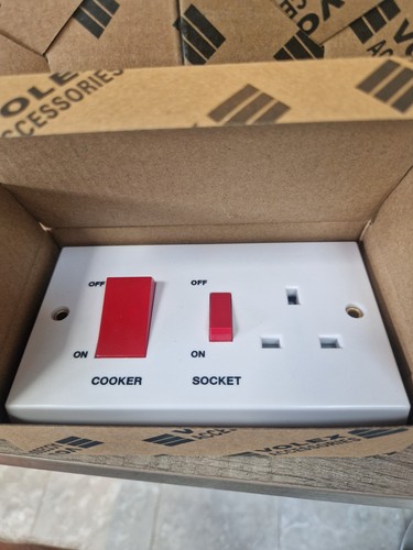 Volex 45a cooker - 45a, switch