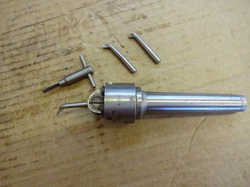 Morse taper boring head - taper,