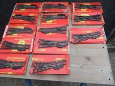 Hornby R612 Left Hand Points, R613 Right Hand Points 614 Diamond Crossing Boxed