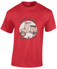 SCOOTER CLUB MENS T SHIRT