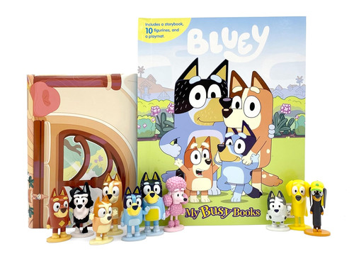 Bluey busy books - books,