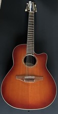 OVATION CELEBRITY CC245 12 STRING HONEY BURST BOWLBACK ELECTRO ACOUSTIC GUITAR